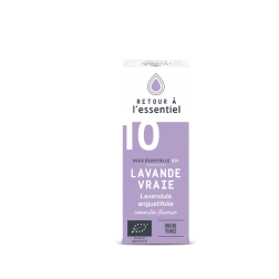 10 - Huile essentielle de LAVANDE VRAIE Bio